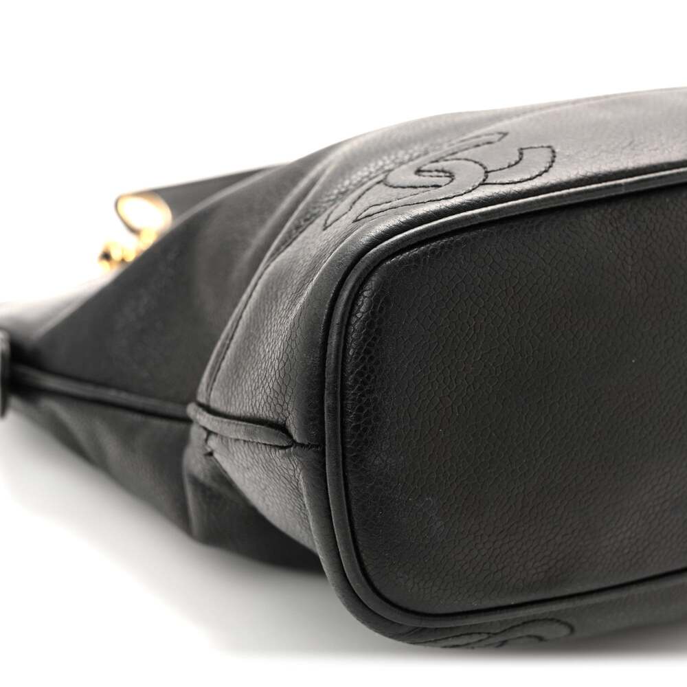 Chanel Caviar Triple Cc Shoulder Bag #238604C17B - Picture 9 of 12